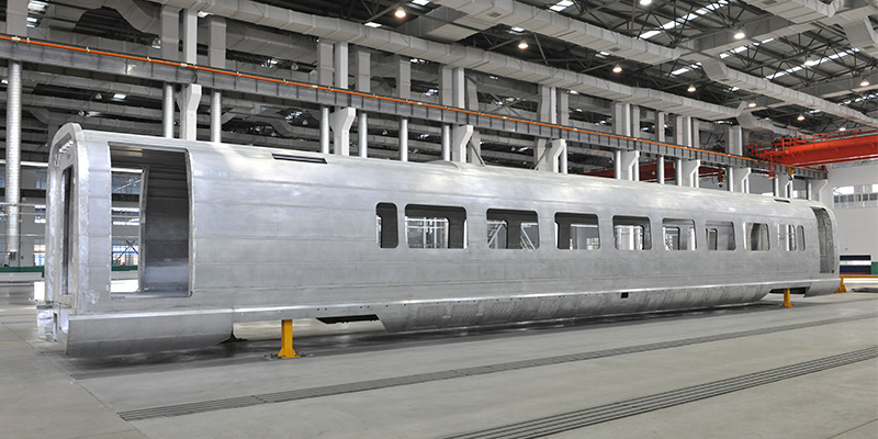 Aluminum High-speed Train Carriage 